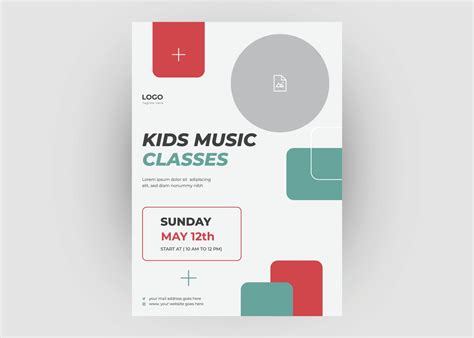 Kids Dance Class Flyer Template 3145395 Vector Art At Vecteezy