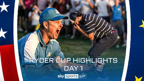 Ryder Cup | Day One highlights | Golf News | Sky Sports