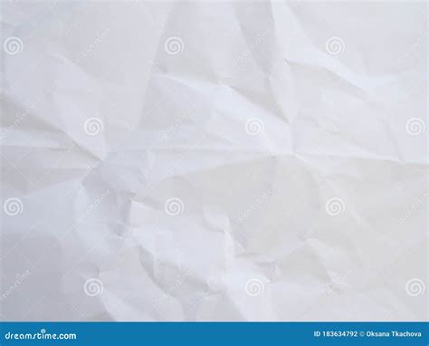 Fundo De Textura De Papel Branco Amassado Foto De Stock Imagem De Amassado Envelhecido 183634792