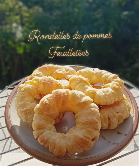 Rondelles de pommes feuilletées Les délices des paniers d Elise