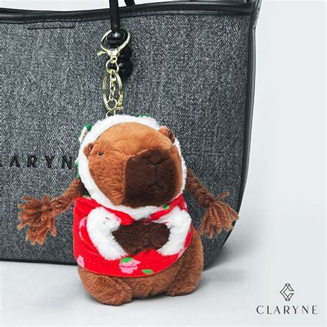 Jual Claryne Capybara Bag Charm Gantungan Kunci Unik Dan Lucu Untuk