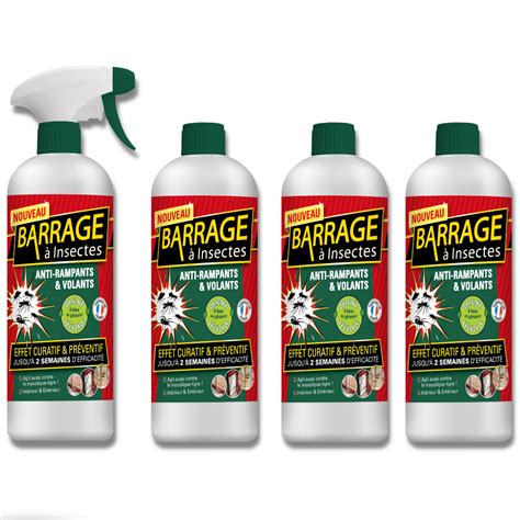 Barrages Aux Insectes Lot De 4 Venteo Anti Nuisibleeffet Préventif