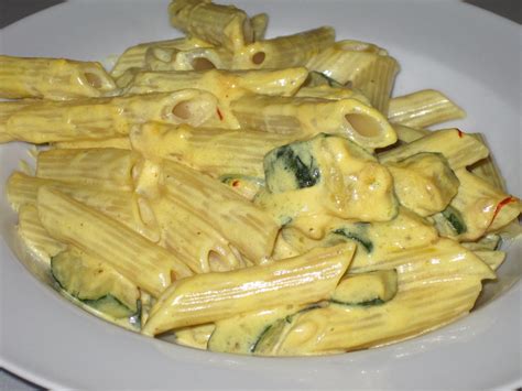 Penne Con Zucchine E Zafferano Chez Fabio