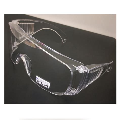 Ce En166 Ansi Z87 1 Anti Virus Anti Saliva Clear Safety Eye Protection