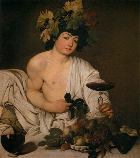 Bacchus, 1596 by Caravaggio