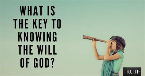 What Is Gods Will Compelling Truth