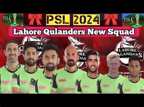 Psl Lahore Qalandars Team Best Squad Lahore Qalandars Team New