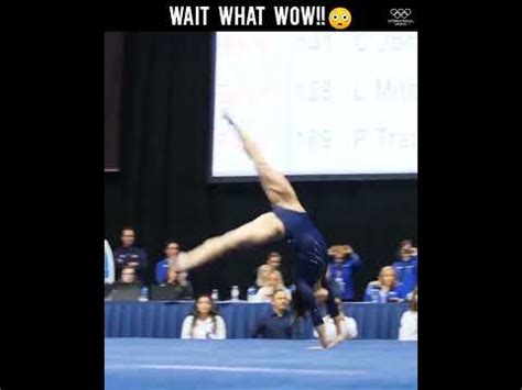 WAIT WHAT WOW Reverse Mod Katelyn Ohashi Gymnastics Floor Routine