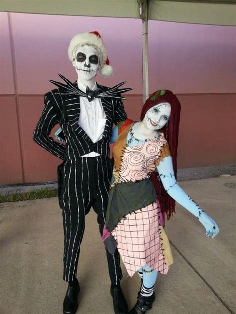 Toughtink Cosplay Nightmare Before Christmas Costume Jack And Sally