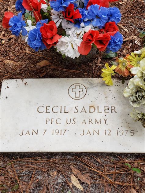 Cecil Sadler 1917 1975 Find A Grave Memorial