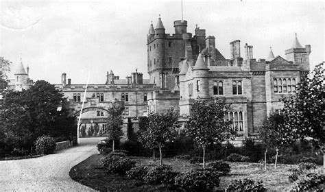 Tour Scotland Photographs: Old Photograph Hoddom Castle Scotland