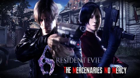 Resident Evil 6 The Mercenaries No Mercy Requiem For War Ada And Leon