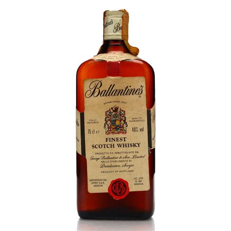 Ballantines Finest Scotch Whisky 1980s Whisky Auctioneer