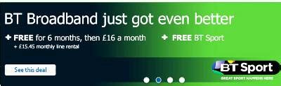 Free Bt Sport Months Free Bt Broadband Offer Latest Broadband