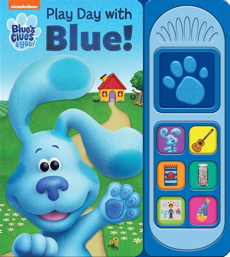 Nickelodeon Blues Clues And You Play Day With Blue Sound Book