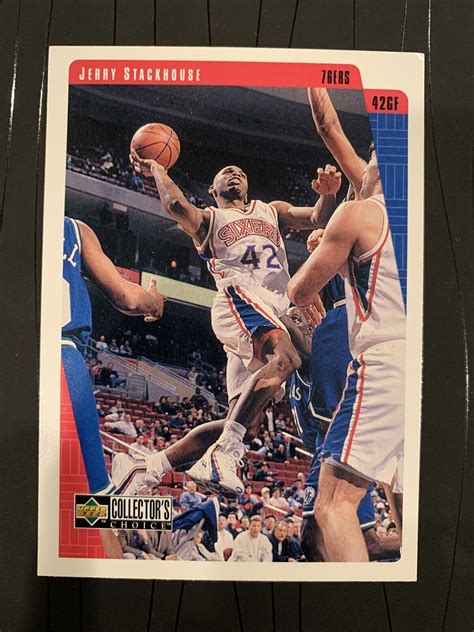 Jerry Stackhouse 1997 Upper Deck Collectors Choice 102 Philadelphia