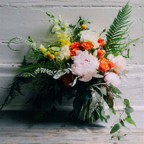 Lush June Bridal Bouquet Featuring Peonies Juliet Garden Roses