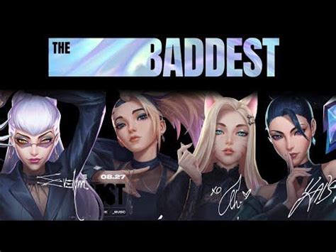 Nightcore The Baddest K Da Ft G I Dle Bea Miller Wolftyla