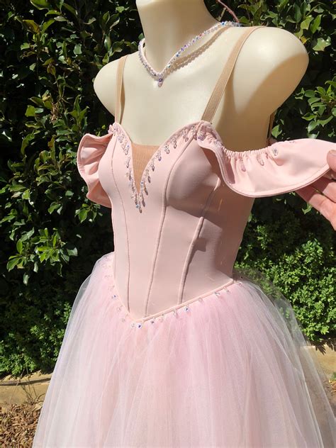 Blush Pink Romantic Tutu Koz I Love Tutus Backless Dress Formal Tutu Classical Ballet Tutu