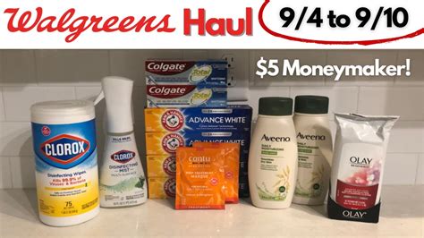 Walgreens Free And Cheap Couponing Deals This Week 9 4 To 9 10 5