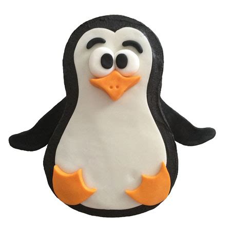 Easy Diy Penguin Birthday Cake Kit Cake The Rescue