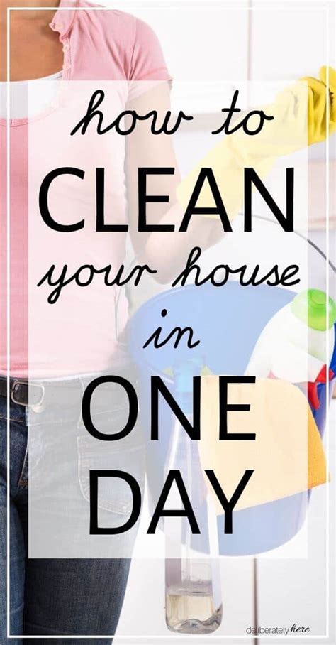 How To Clean Your House In One Day Quick House Cleaning Tips Youre Going To Wish You Knew