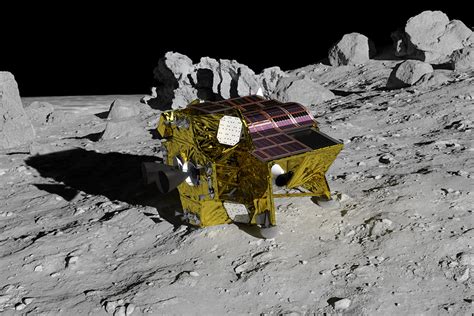 La Sonde Japonaise Mince Se Réveille Après Une Nuit Lunaire Glaciale