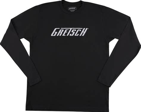 Gretsch Long Sleeve Logo Tee Shirt Large Streetsoundsnyc