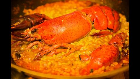 Riqu Simo Arroz Meloso Con Bogavante Receta Cocina Youtube