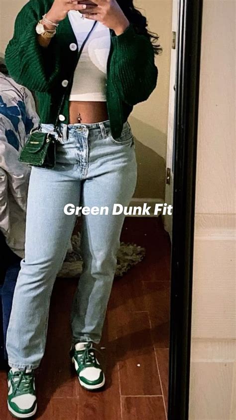 Green Dunk Fit | Cute outfits, Clothes, Teenage fashion outfits