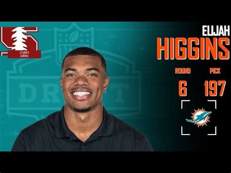 2023 NFL DRAFT Elijah Higgins Miami Dolphins YouTube