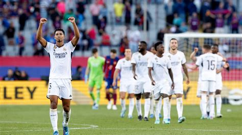 Bellingham Double Allows Real To Fight Back And Win El Clasico At