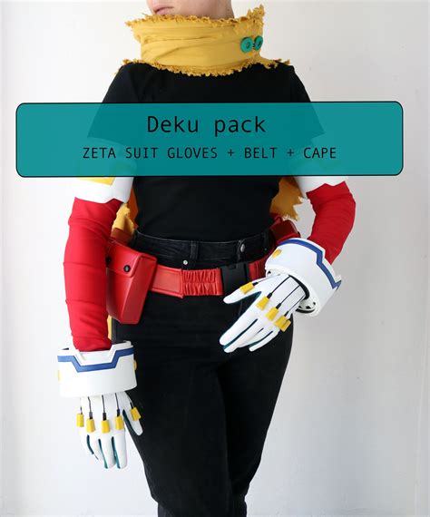 De Ku Accessories Pack Cosplay Zeta Suit Etsy