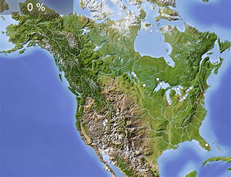 Mapa Interactivo De America Del Norte Fisico Mapa