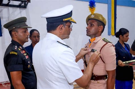 The Cadet Government Declaration And The Awarding Of Ribbon And