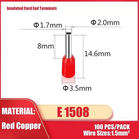 Jual Skun Insulated Ferrules E Kabel Mm V Terminal Block