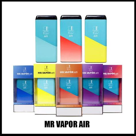 Newest MR VAPOR AIR Disposable Vape Kit Bar 500puffs 280mAh 1 3ml E