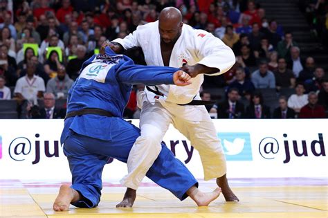 Judo Teddy Riner En Finale Du Tournoi De Paris