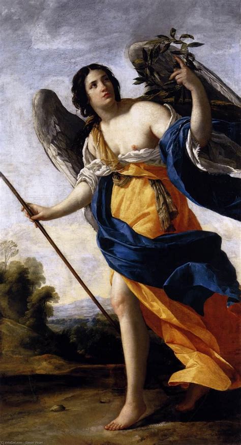 Reproducciones De Bellas Artes Alegoría de Virtud 1634 de Simon Vouet