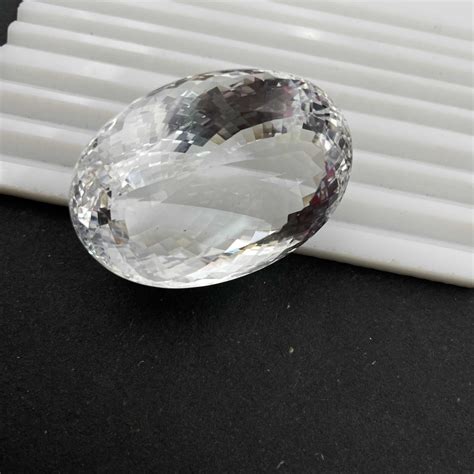 Natural Crystal Oval Cut Loose Flawless Gemstone 29 39 Mm 117 Ct Ebay