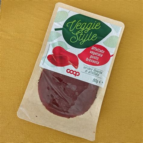 Coop Bresaola Veggie Style Review Abillion