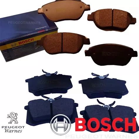 Pastillas Delanteras Y Traseras Bosch Peugeot N V