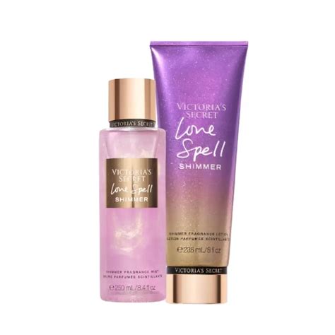 Lady Griffe Moda Beleza And Estilo Victoria S Secret Kit Love Spell Shimmer 250ml Loção Body