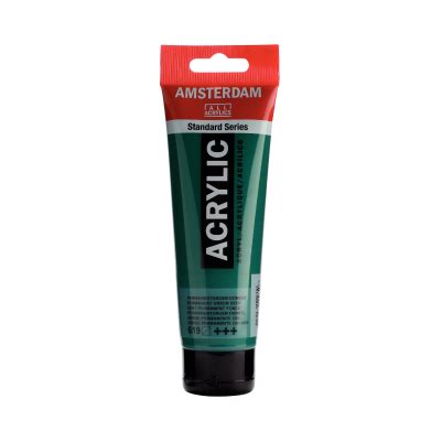 Permanent Green Deep Amsterdam Acrylic Paint Ml Hillcrest Art Supplies