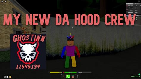 My New Roblox Da Hood Crew Link In Description Youtube