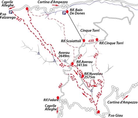 Via Ferrata Ra Gusela Nuvolau Topo Via Ferrata Ra Gusela Nuvolau