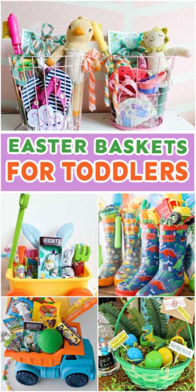 40 Best Toddler Easter Basket Ideas - Play Party Plan