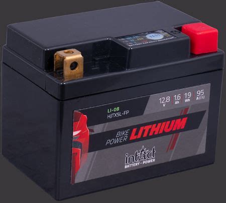 IntAct Bike Power Lithium Extremely Lightweight Motorbike Battery