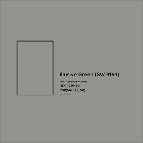 Illusive Green Sw Complementary Or Opposite Color Name And Code