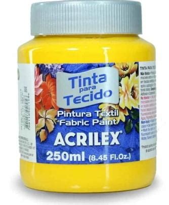 TINTA TECIDO FOSCA 250ML ACRILEX CASA DA MADEIRA